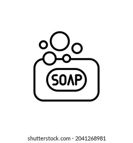 Soap icon vector sign symbol