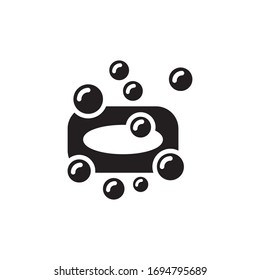 soap icon, vector symbol template