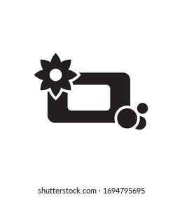 soap icon, vector symbol template