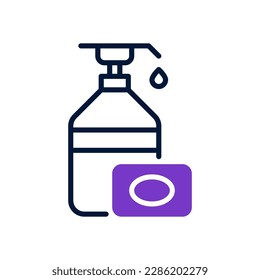 icono de jabón para tu diseño de sitio web, logotipo, aplicación, interfaz de usuario.