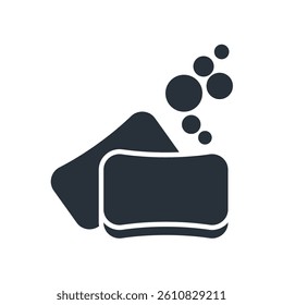 soap icons isolated on White Background. Flat style design