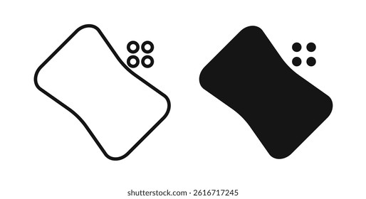 Soap icons set for website design
