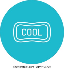Soap line circle icon vector image. Can also be used for web apps, mobile apps and print media.