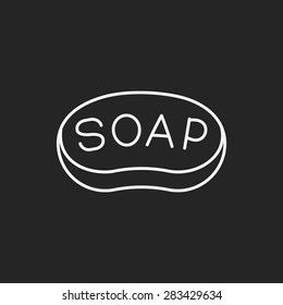 soap line icon