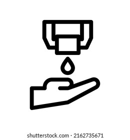 soap line icon illustration vector graphic