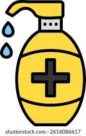 Soap Line Vector Icon Design