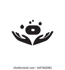 Soap logo template vector icon design