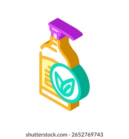 soap natural isometric icon vector. soap natural sign. isolated symbol illustration