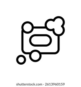 Soap Outline Icon. Soap Icon