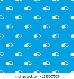 Soap pattern vector seamless blue repeat for any use