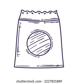 soap powder bag laundry product