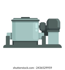 Soap production equipment icon cartoon vector. Spray social service. Skin care
