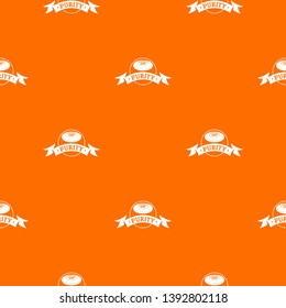 Soap purity pattern vector orange for any web design best