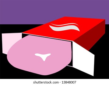 soap with red cover	