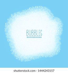 soap or shampoo bubbles background