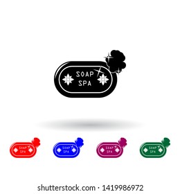 soap in the spa illustration multi color icon. Elements of spa set. Simple icon for websites, web design, mobile app, info graphics