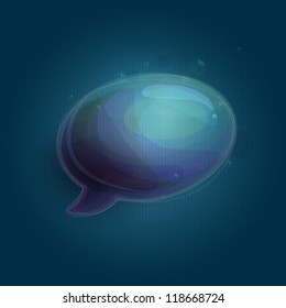 Soap speech bubble