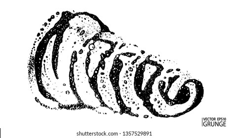 Soap texture. Grunge background. Foam water. Soap bubble stain. Lather. Shampoo. Shaving cream. Bath. Laundry detergent. Cleaning. Washing. Detailed grunge vector.