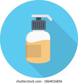 soap vector flat color icon
