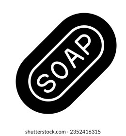 Soap Vector Glyph Icon For Personal And Commercial Use.
