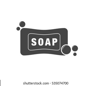 Soap Vector Icon. Soap Icon. 