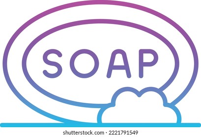 Soap vector icon. Can be used for printing, mobile and web applications.