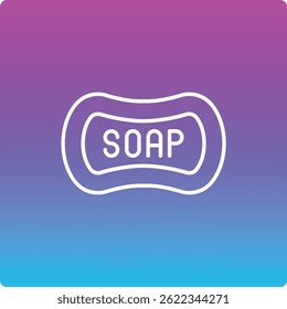 Soap vector icon. Can be used for printing, mobile and web applications.