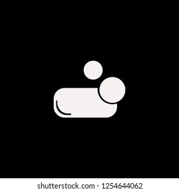 soap vector icon. flat soap design. soap illustration for graphic 