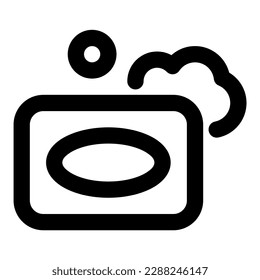 activo de ilustración de icono de vector de jabón