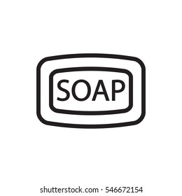 Soap vector icon illustration for web and mobile
