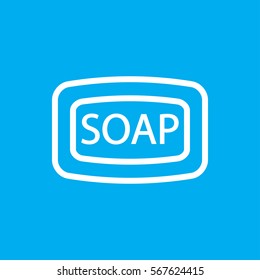 Soap vector icon illustration for web and mobile
