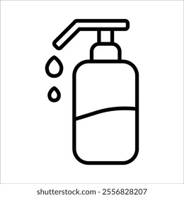 soap vector icon line template