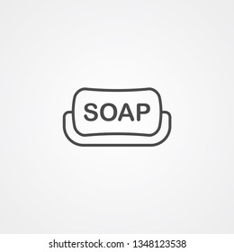 Soap vector icon sign symbol