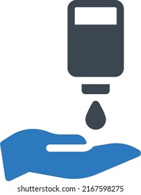 Soap Vector illustration on a transparent background.Premium quality symbols.Glyphs vector icon for concept and graphic design