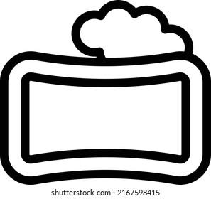 soap Vector illustration on a transparent background.Premium quality symmbols.Stroke vector icon for concept and graphic design.