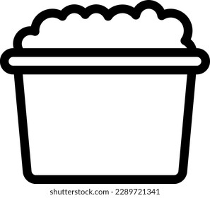 soap Vector illustration on a transparent background. Premium quality symmbols. Thin line vector icons for concept and graphic design.