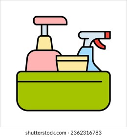Soap Vector Line Icon. Contains such Icons as shower gel, foam, bathroom, hygiene, vector illustration on white background
