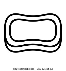 Soap-Vektorliniendesign