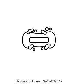 Soap vector line icon icons design