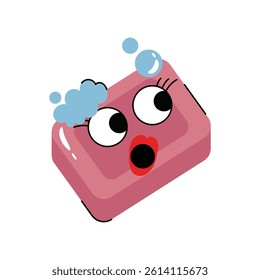 Soap vector Sticker. Eps 10 file