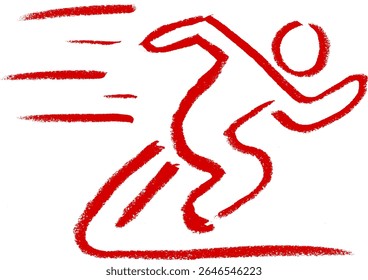 Soaping Hand Washing Hand Icon Crayon Chalk Drawing Vector