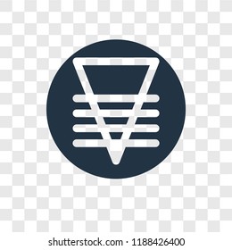Soapstone vector icon isolated on transparent background, Soapstone transparency logo concept