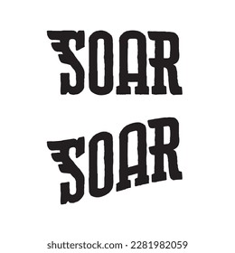 Soar Word Mark Logo Type