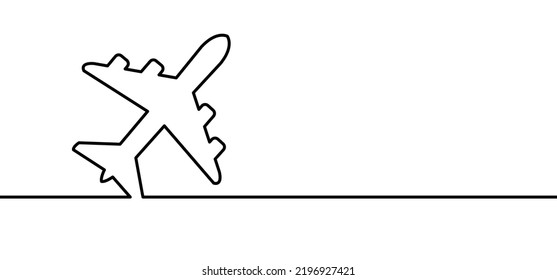 Soaring air plane line path. Take Off airplane, flight route with start point. Vector aircraft sign. Location pointer. Tracking, vacation, holliday. Travel pointer navigation. Tourism. Route Concept.