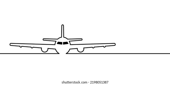 Soaring air plane line path. Take Off airplane, flight route with start point. Vector aircraft sign. Location pointer. Tracking, vacation, holliday. Travel pointer navigation. Tourism. Route Concept.