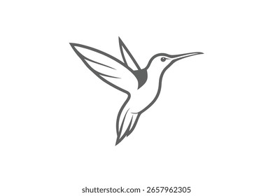 Die steigende Schönheit eines anmutigen Kolibri im Flug