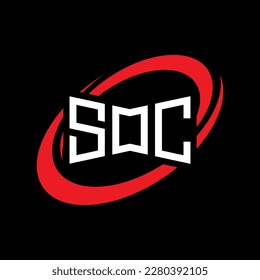 soc LOGO , soc LETTER LOGO, soc LETTER LOGO, ABSTRACT LOGO, MINIMAL , BRAND,  NEW