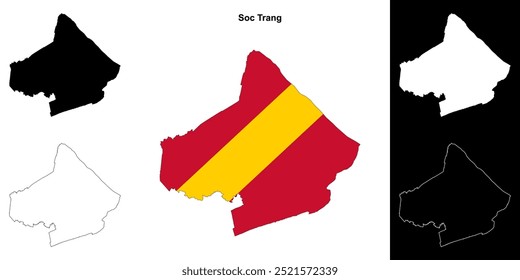 Soc Trang leeres Gliederungsmappenset
