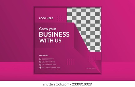 Socail Media post Template Design