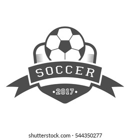 Soccer 2017 logo design